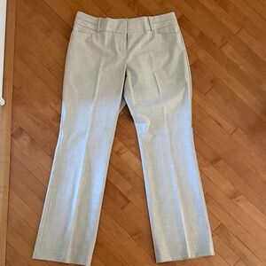 The Limited Light Beige Straight-Leg Dress Trousers